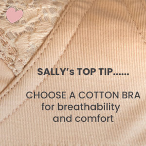 Benefits of Cotton Bras - Sally's Top Tip
