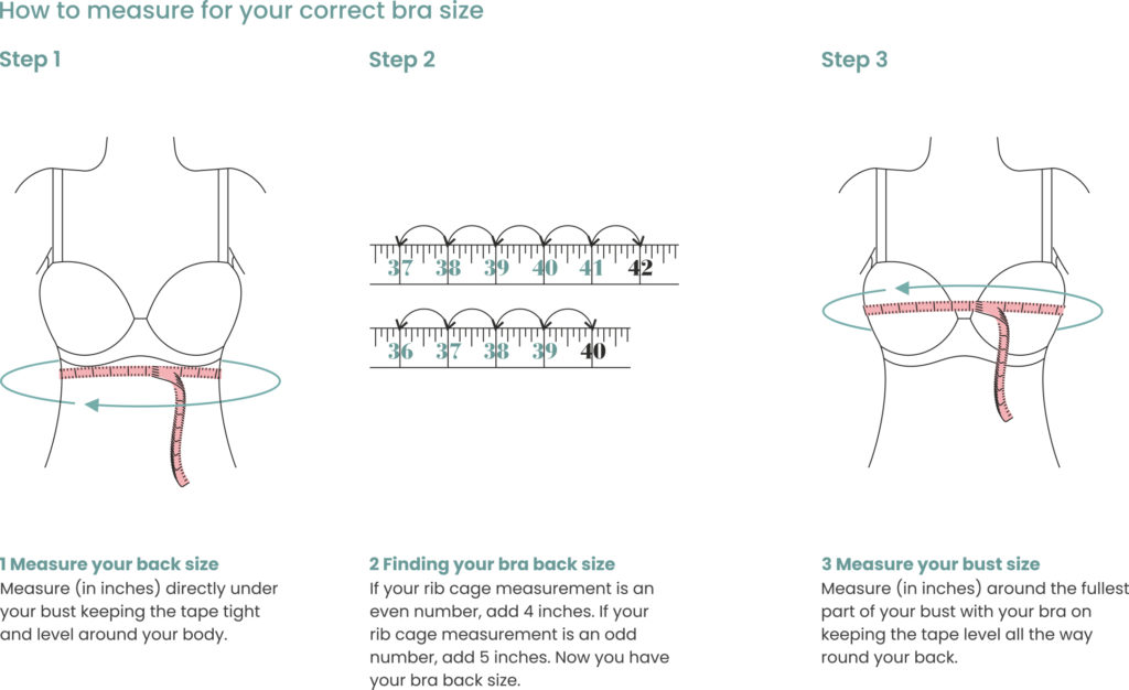 Bra Size Guide: How to measure bra size